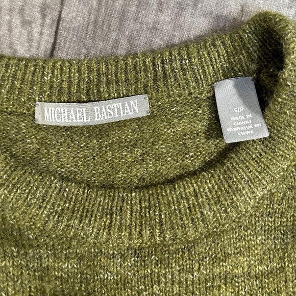 Michael Bastian Intarsia Totem Pole Sweater [13122] - Picture 7 of 8